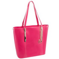 McKleinUSA 97543 CRISTINA (Fuchsia) Leather Shoulder Tote